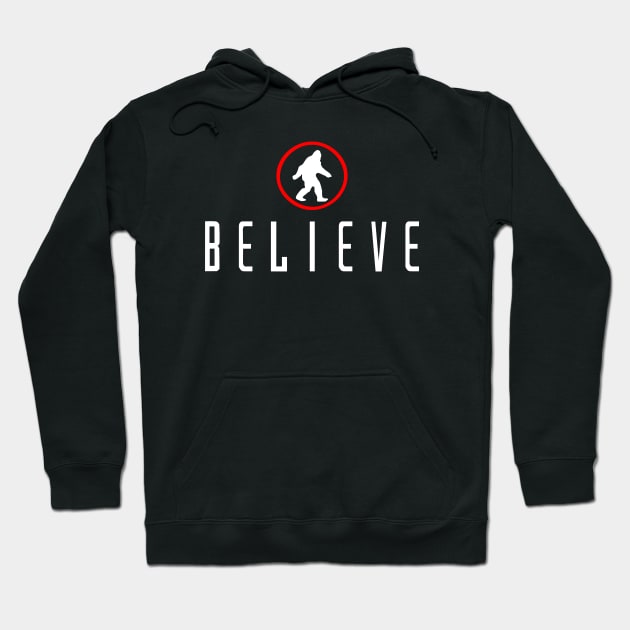 Believe Bigfoot Hoodie by timlewis